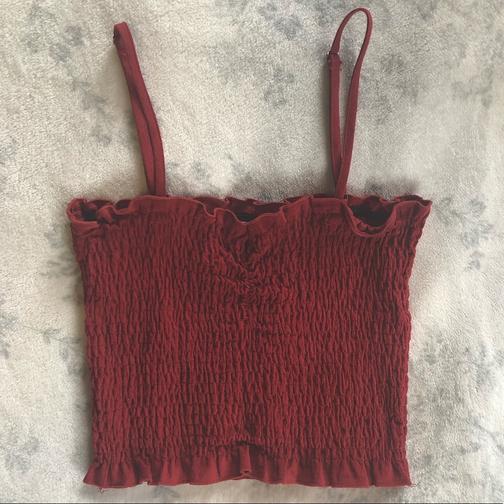 Sage the Label red crop top size XS in incredible condition